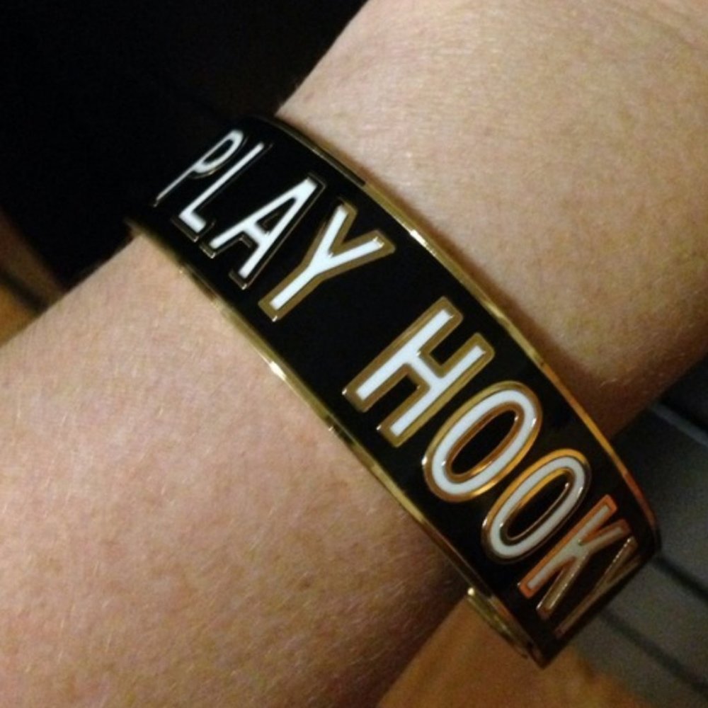 Kate Spade idiom bracelet